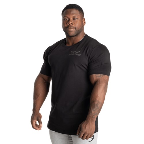 Gasp 89 Classiche Tapered Tee Noir | 1724380-KU