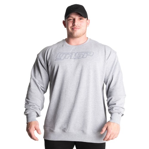 Gasp Division Crewneck Grise | 8547160-XT