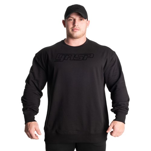 Gasp Division Crewneck Noir | 6513824-WU