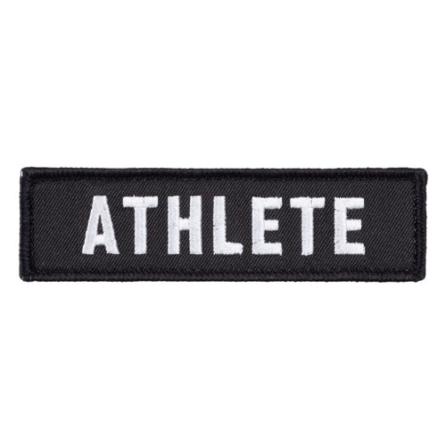 Gasp Embroidered Patch 11x3 Athlete | 3476012-XC