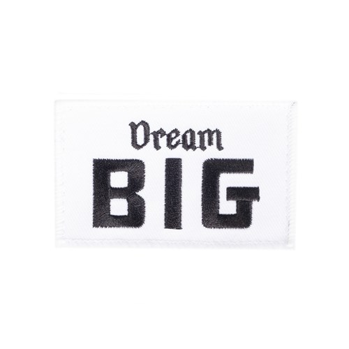 Gasp Embroidered Patch 8x5 Dream Big | 4809321-ST