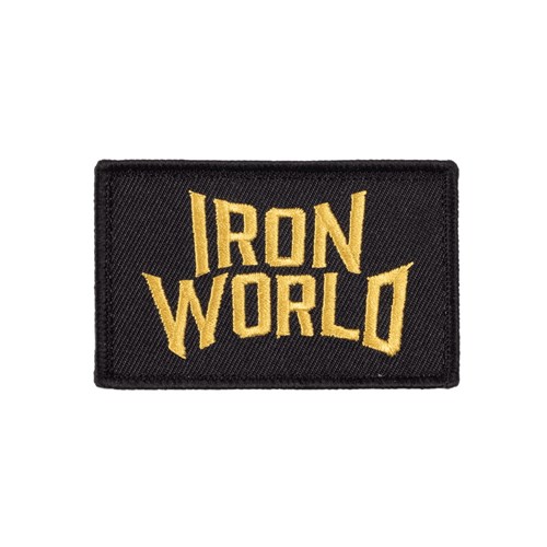 Gasp Embroidered Patch 8x5 Iron World | 8917462-IN