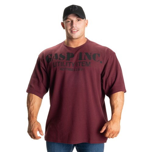Gasp Iron Thermal Tee Bordeaux | 0671542-TE