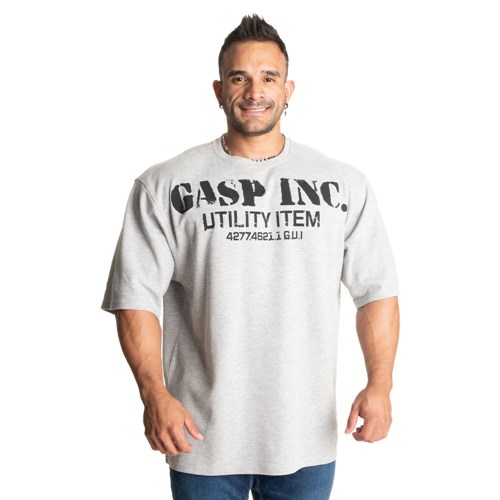 Gasp Iron Thermal Tee Grise | 7982546-WQ