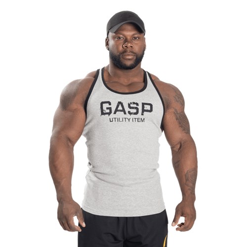 Gasp Nervuré T-back Grise | 1270683-MB
