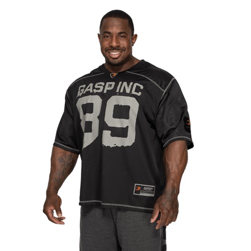 Gasp No1 Football Tee CUSTOMIZABLE Noir | 9108563-RQ