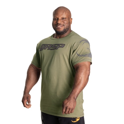 Gasp Pro logo tee Vert | 6951378-ER