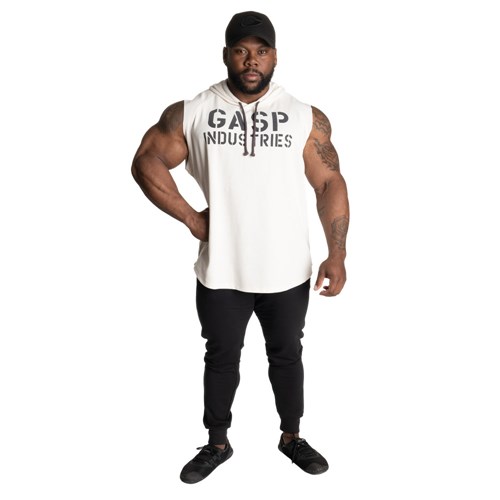 Gasp Thermal sl hoodie Blanche | 4701856-QJ