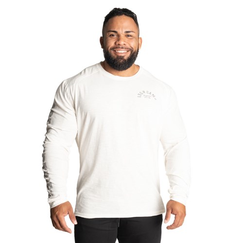 Gasp Throwback LS Tee Blanche | 2704915-YA