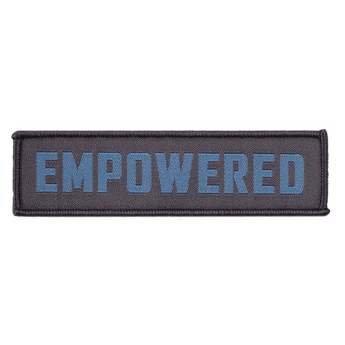Gasp Woven Patch 11x3 Empowered | 0329865-UZ