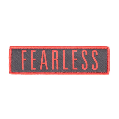 Gasp Woven Patch 11x3 Fearless | 3081975-HZ