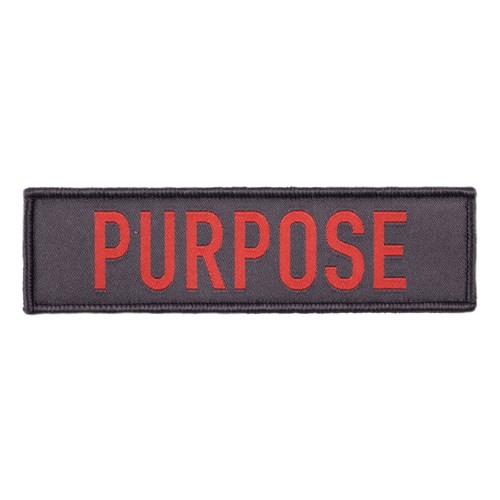 Gasp Woven Patch 11x3 Purpose | 5472103-EZ