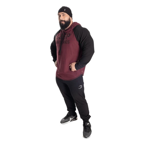 Gasp l/s thermal hoodie Bordeaux | 5679041-WR