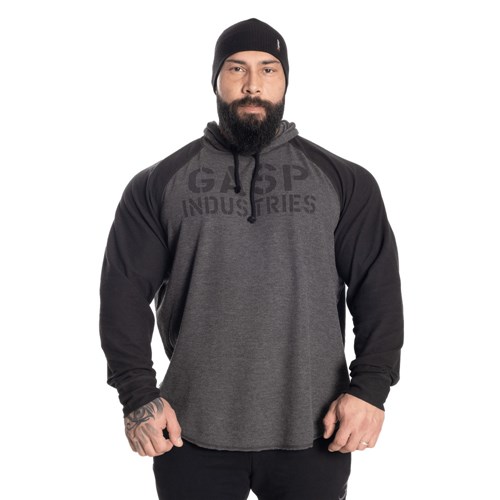 Gasp l/s thermal hoodie Graphite Melange | 9382674-KX